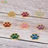 Personalized Dog Tag with Engraving - Paw Shape 30mm view 2