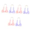 FOMIYES 6-Piece Silicone Nose Shaper Clips view 1