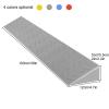 Portable Threshold Ramp for Wheelchairs and Robot Vacuums, Non-Slip, Cuttable, Yellow view 2