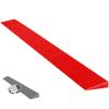 Portable Threshold Ramp, Red, 100 × 7 × 2 cm view 1