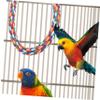 ABOOFAN Cotton Rope Bird Toy for Parrots and Budgies view 3