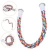ABOOFAN Cotton Rope Bird Toy for Parrots and Budgies view 4