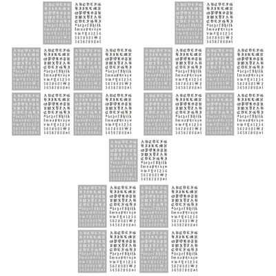 Beavorty 15-Piece Geometric Nail Sticker Set for Creative Nail Art