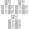 Beavorty 15-Piece Geometric Nail Sticker Set for Creative Nail Art view 1