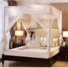 AdeptT 4-Corner Bed Canopy Frame, Full Size, Pink view 3