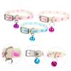 POPETPOP 15-Piece Adjustable Cat Collars with Bells and Fluorescent Dog Collars for Nighttime Activities view 4
