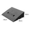 WORDFUN Plastic Threshold Ramp, 50 x 38 cm, Non-Slip Curb Ramp view 3