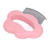 Cat Shell Comb, Cat Brush, Semi-Curved Teeth for Cats (Pink) view 1