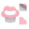 Cat Shell Comb, Cat Brush, Semi-Curved Teeth for Cats (Pink) view 4