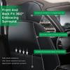Awotzon Waterproof PU Leather Seat Covers for Jeep Gladiator 1962–1988, 5 Seats, Standard Dark Green view 4