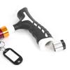 Height-Adjustable Aluminum Walking Cane with T-Handle and 4-Prong Base view 2