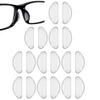 Danlai 10-Pair Adhesive Silicone Nose Pads for Glasses and Sunglasses, 1 mm Non-Slip view 1