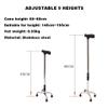 Adjustable Crutch Cane, Non-Slip Walking Cane for Older Adults view 2