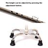 Adjustable Crutch Cane, Non-Slip Walking Cane for Older Adults view 3