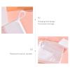 LEMCC 5-Piece Powder Puff Storage Box Set, Portable Makeup Sponge Holders, White Nail Tip Containers view 2