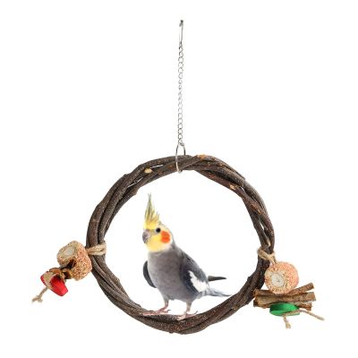 BEIJIALY Wooden Bird Swing