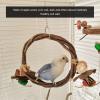 BEIJIALY Wooden Bird Swing view 2