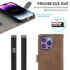 Case Compatible with Oppo Reno8 T 4G, Card Slots, Wallet Design, RFID Protection view 3