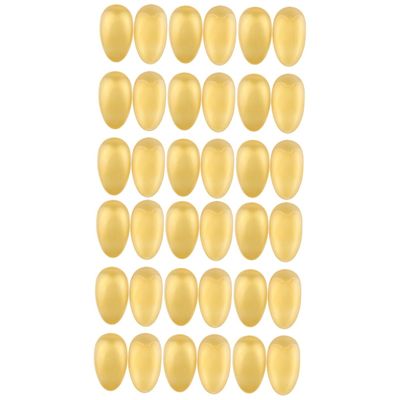 minkissy 48-Piece Hairdressing Ear Covers, Reusable Gold Protective Caps