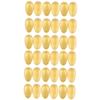 minkissy 48-Piece Hairdressing Ear Covers, Reusable Gold Protective Caps view 1