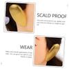 minkissy 48-Piece Hairdressing Ear Covers, Reusable Gold Protective Caps view 2