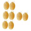 Beavorty 8-Pack Shower Sponges, Ergonomic Bath Sponges for Gentle Exfoliation and Daily Body Care with Hanging Loop and Quick-Drying Design view 1