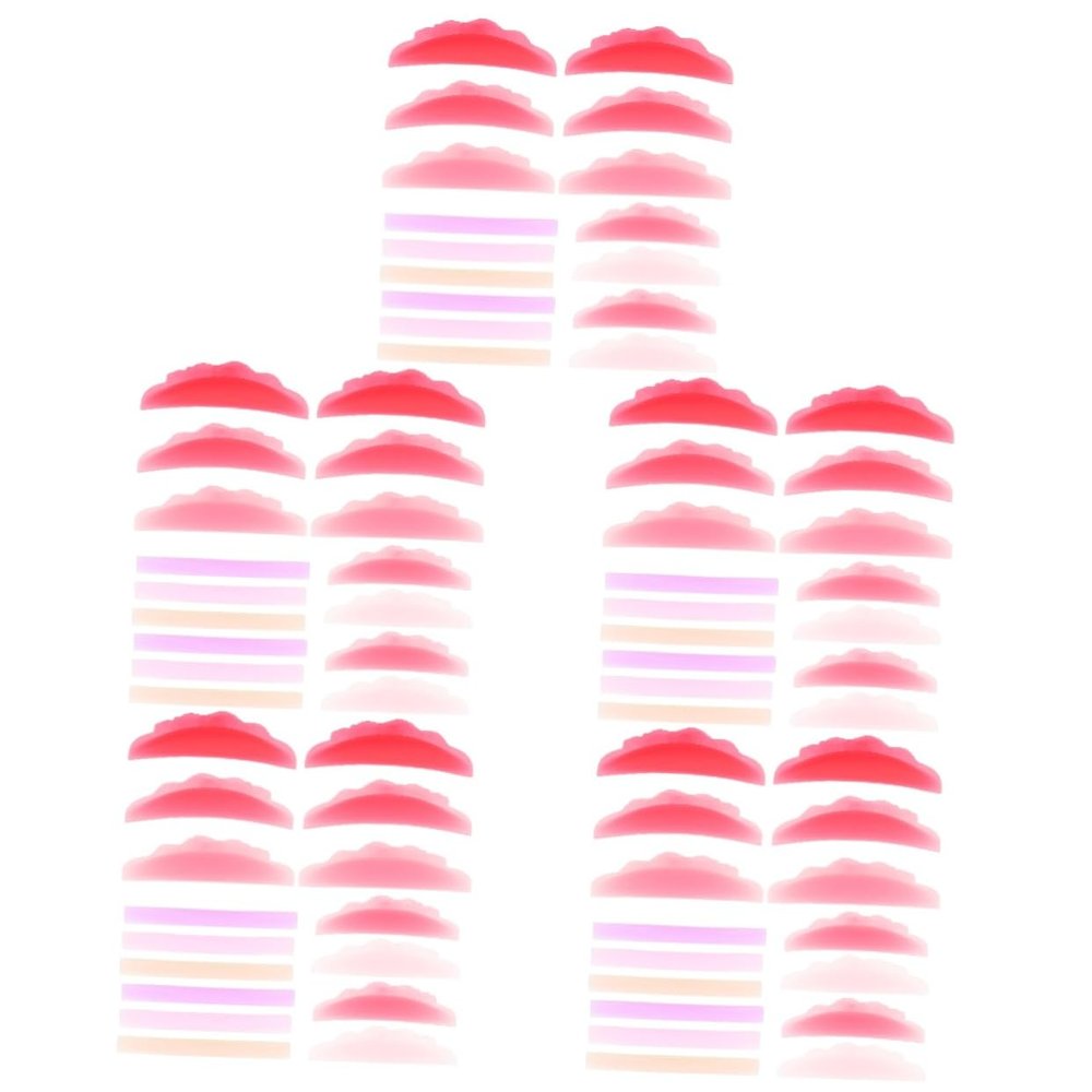 Beavorty 40-Pair Silicone Eyelash Lift Pads for Different Eye Shapes