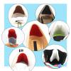 3 Sets of Shoe Heel Repair Pads, Self-Adhesive Heel Cushions for Men and Women, White view 2