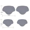 10-Piece Shoe Heel Repair Pads for Men and Women, High Heels, Light Gray view 4