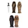2 Sets Egyptian Mummy Aquarium Decoration view 1
