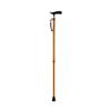 Walking Cane for Older Adults, Telescoping Aluminum Alloy Cane, Adjustable Cane for Men, Quad Base, Mobility Aid for Older Men (Red), Family (Yellow) Present view 1