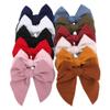 Cord Bow Hair Clips, 12-Piece Set view 1