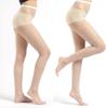 HIQUACC Glow-in-the-Dark White Fishnet Stockings, One Size view 4