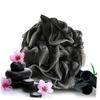 minkissy Black PE Shower Pouf with Short Loop view 4