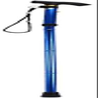 Folding Crutch, Multifunctional Telescoping Walking Cane, Lightweight, Non-Slip, for Older Men (Blue)
