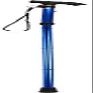Folding Crutch, Multifunctional Telescoping Walking Cane, Lightweight, Non-Slip, for Older Men (Blue)