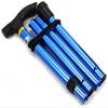 Folding Crutch, Multifunctional Telescoping Walking Cane, Lightweight, Non-Slip, for Older Men (Blue) view 3