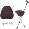 Four-Legged Walking Cane for Elderly Men view 4