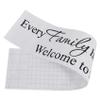 Jdeijfev PVC Wall Sticker with Inscription " has a Story Welcome to Ours", Black view 3