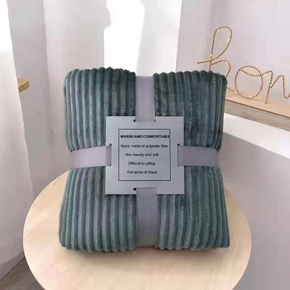 SDNAM Soft Plush Flannel Fleece Blanket, 150 x 200 cm, Color 27#