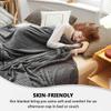 SDNAM Soft Plush Flannel Fleece Blanket, 150 x 200 cm, Color 27# view 4