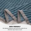 SDNAM Plush Blanket, Soft and Warm Flannel Fleece Sofa Blanket (Color: 20#, Size: 100 x 120 cm) view 4