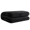 SDNAM Plush Flannel Fleece Throw Blanket, Soft and Warm Sofa Blanket (Color: 11#, Size: 100 x 150 cm) view 1