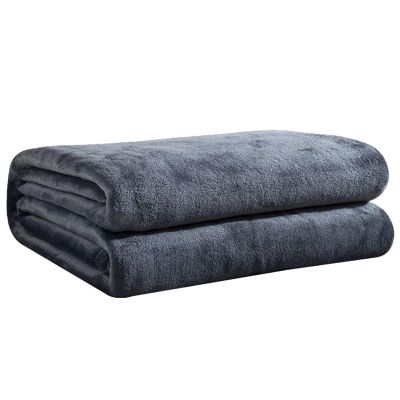 SDNAM Soft Plush Flannel Fleece Blanket, 200 x 230 cm, Color 4#