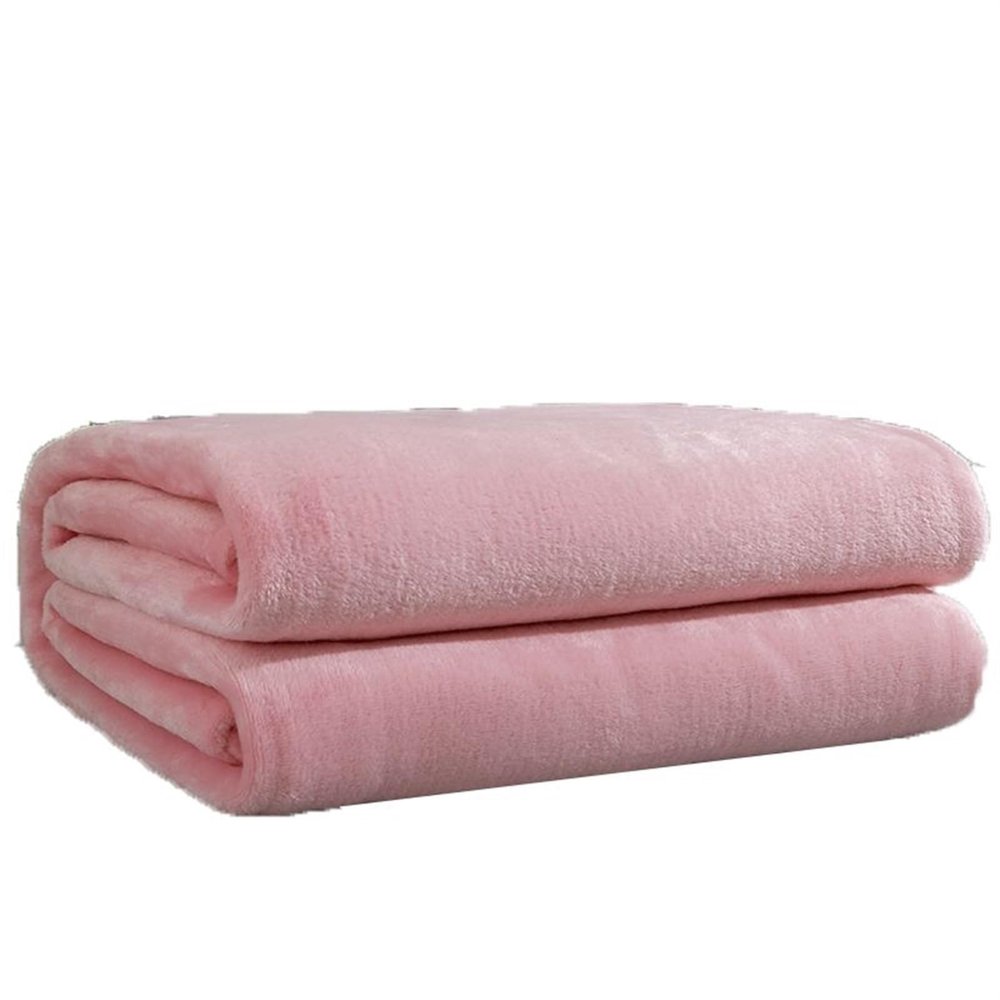 SDNAM Plush Flannel Fleece Throw Blanket, Soft and Warm, Color 13#, Size 100 x 150 cm