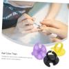 10-Piece Plastic Nail Art Mixing Palette for UV Gel view 4