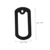 Warmhm 12-Pack Black Silicone Dog Tag Silencers view 4