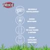 TRIXIE CityStyle Dog Collar, Size M, 35–42 cm/20 mm, Sage view 3