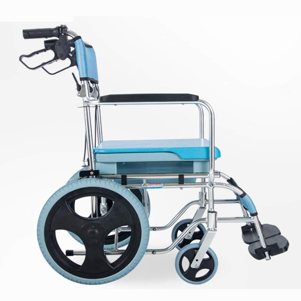 CLoxks Foldable Medical Wheelchair for Adults