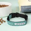 Wanapix Personalized Dog Collar with Name, Bones, 61.5 x 2.5 cm view 1
